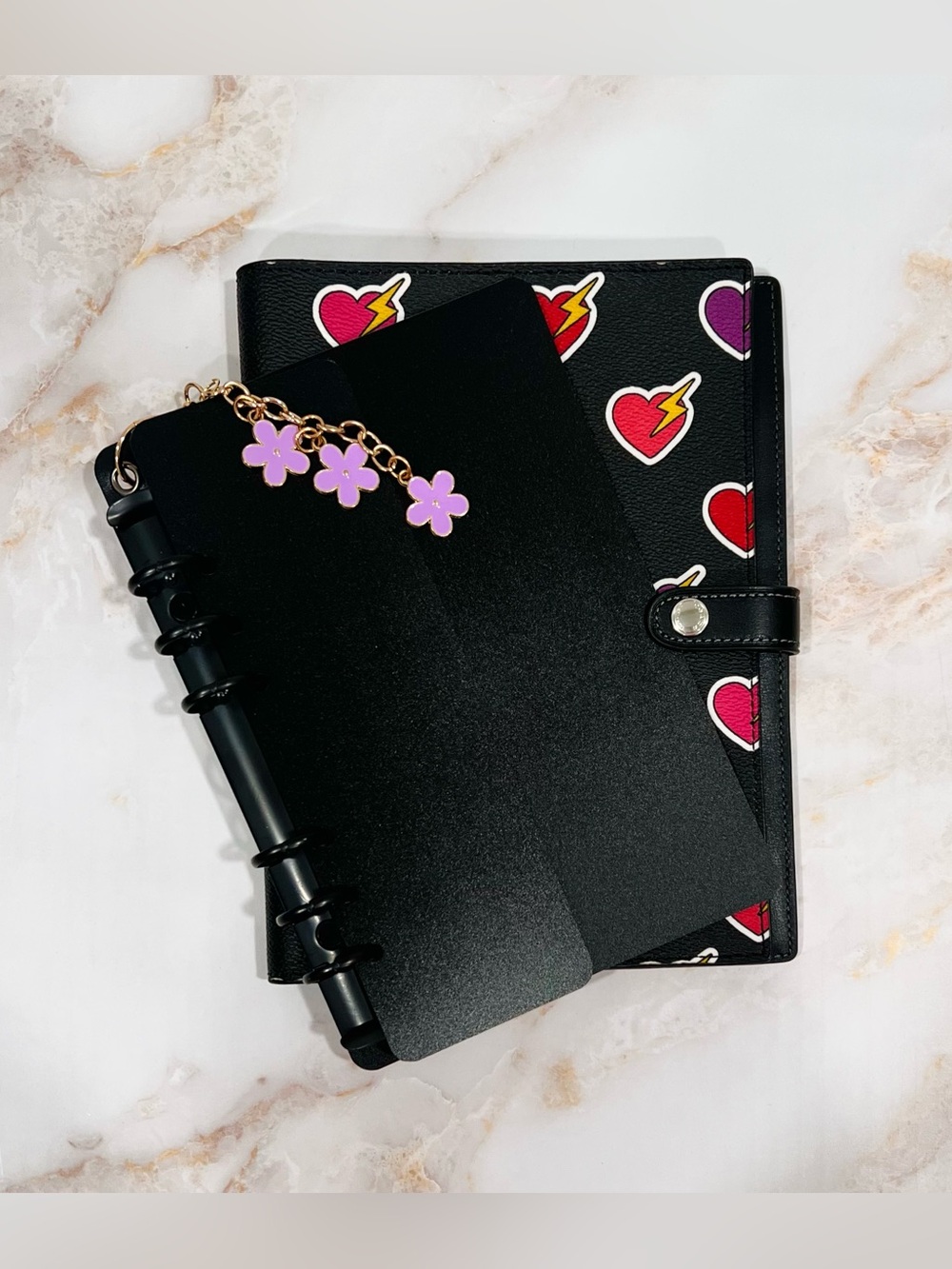 COACH Notebook A6 Binder Adapter Insert & Pockets ONLY I NOTEBOOK* Not Included